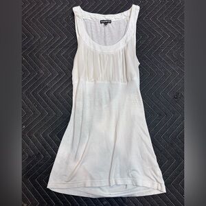 Express White Sleeveless Blouse